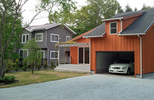 住宅,ガレージ,ガレージング住宅