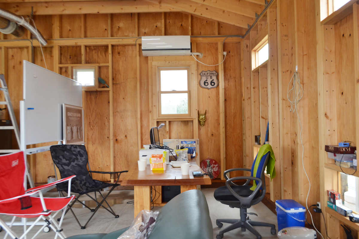 木造物置 ガレージ 施工事例