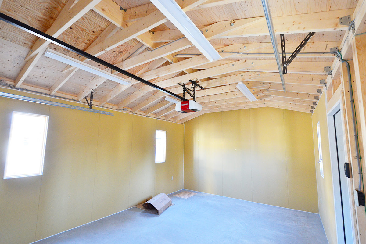 木造物置 施工事例 ガレージ