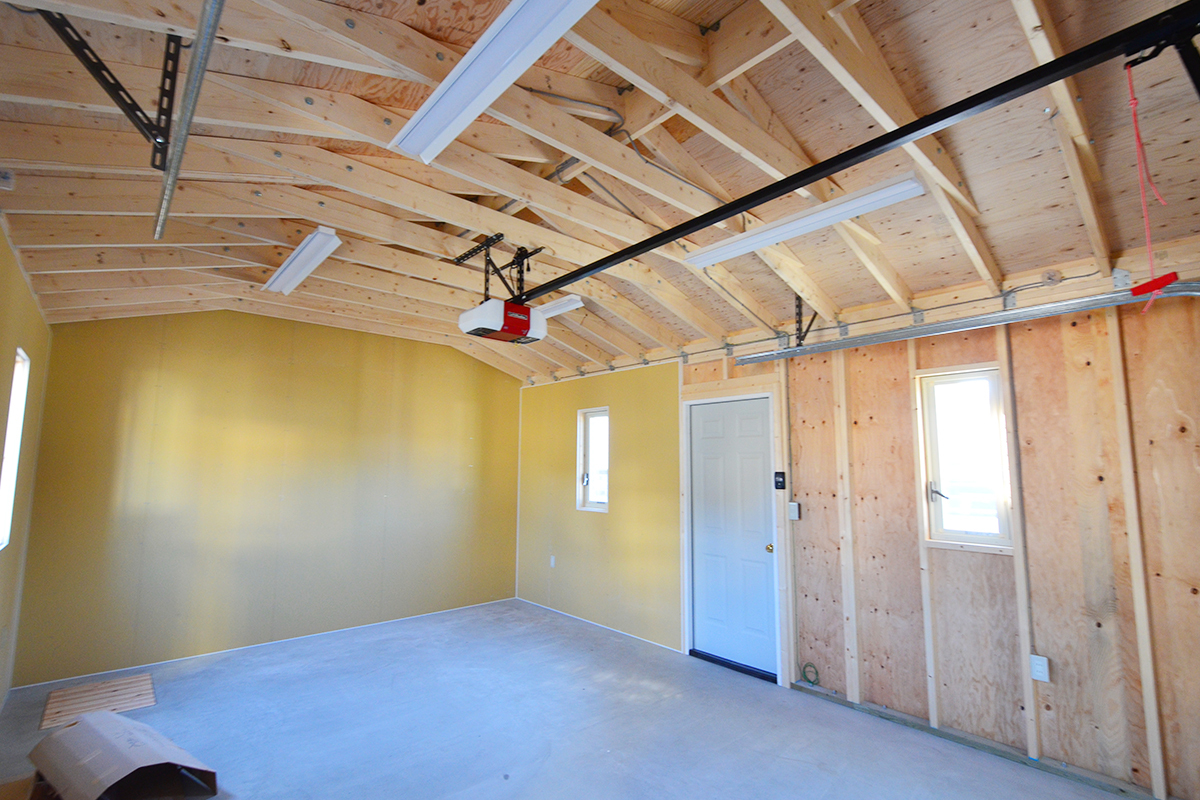 木造物置 施工事例 ガレージ