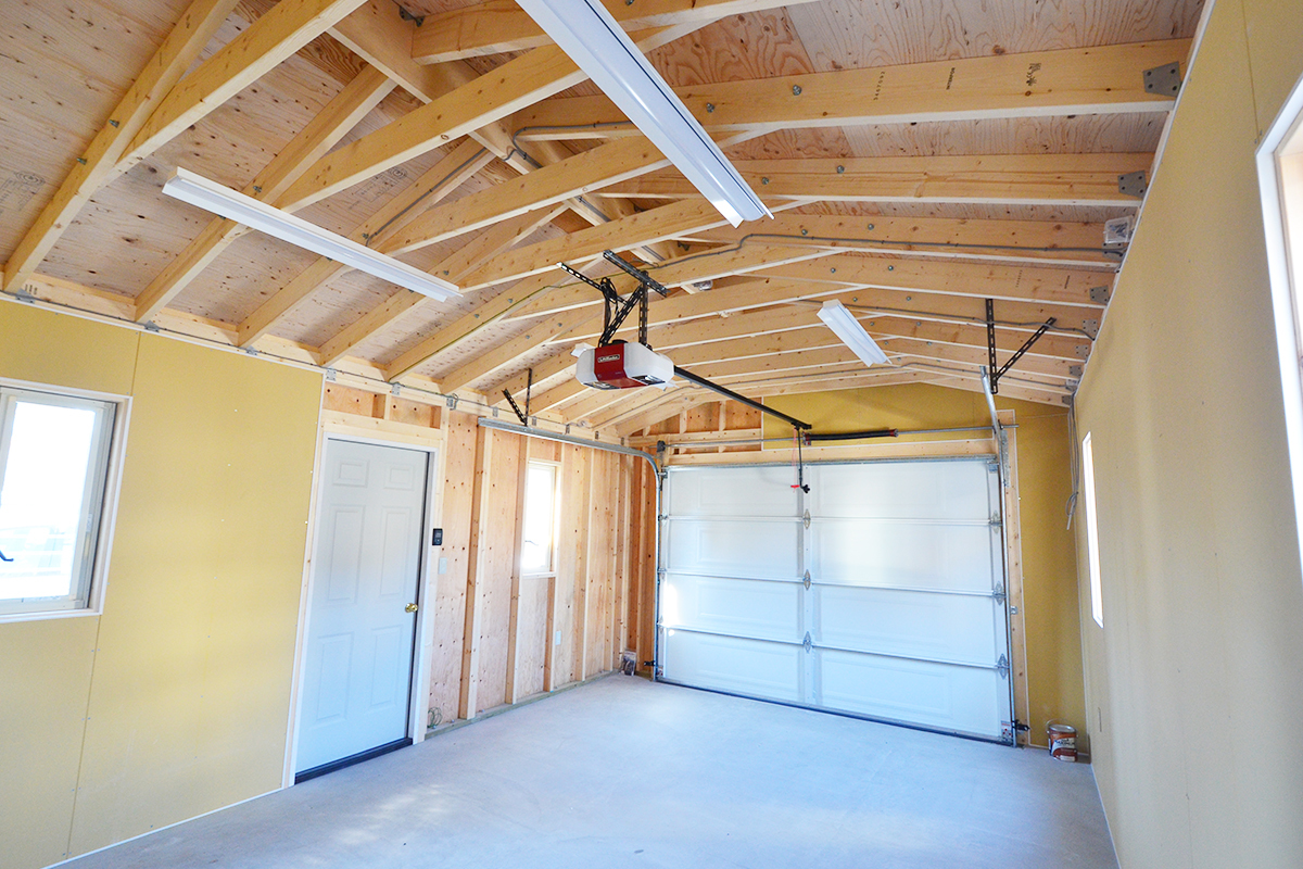 木造物置 施工事例 ガレージ