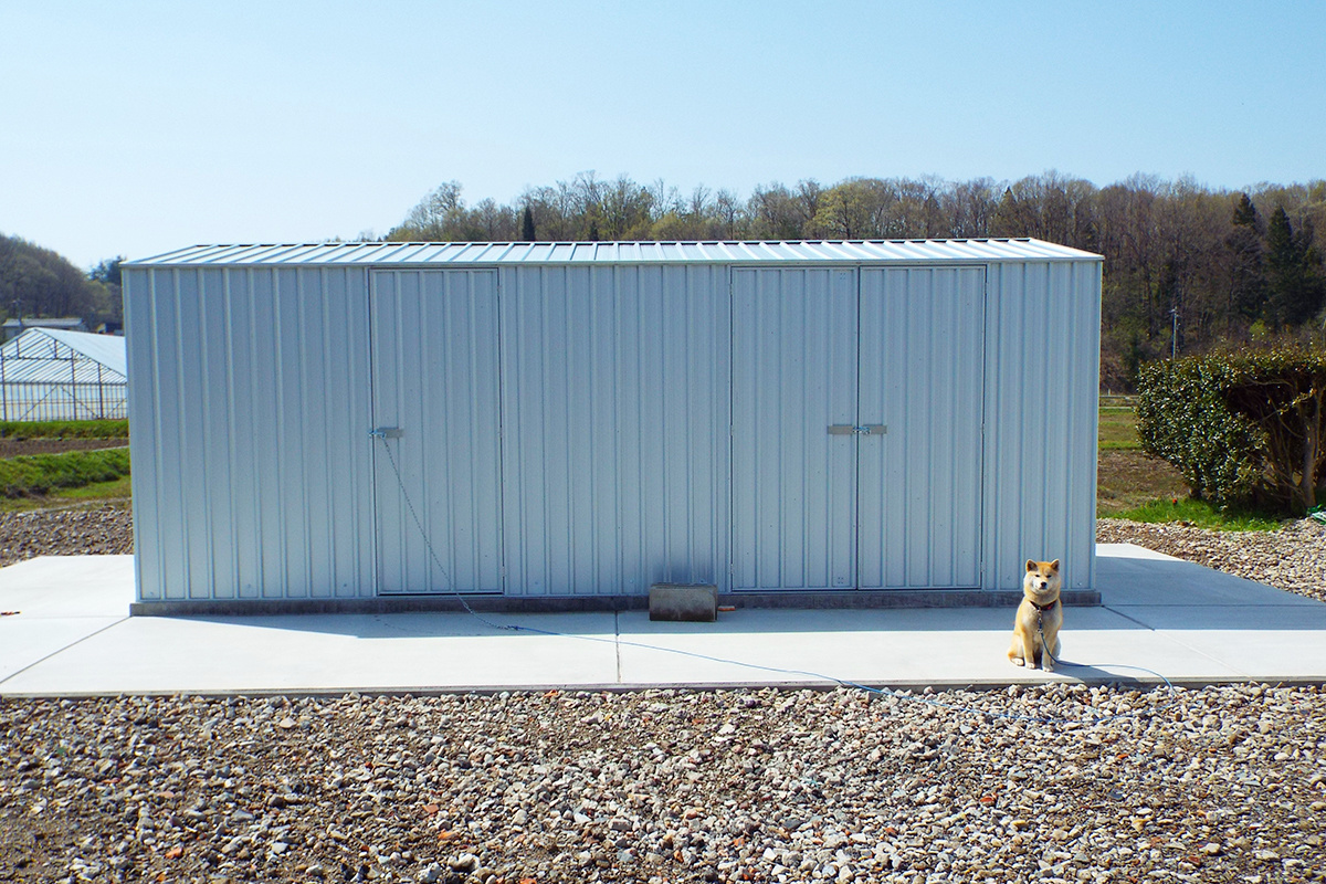 木造ガレージ 施工事例