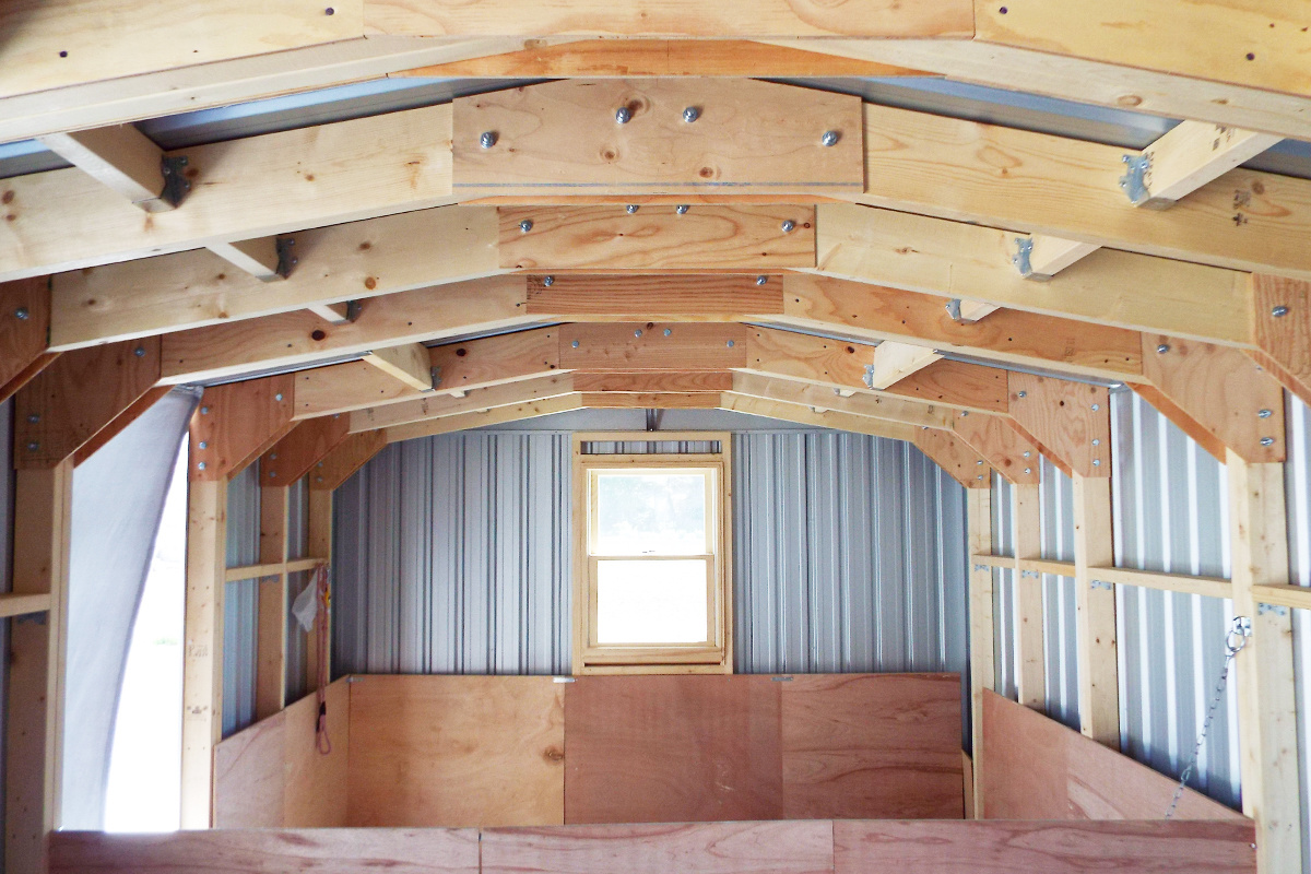 木造ガレージ 施工事例