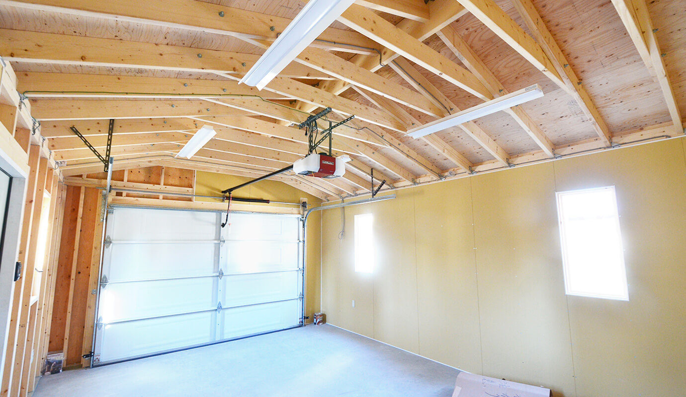 木造物置 施工事例 ガレージ