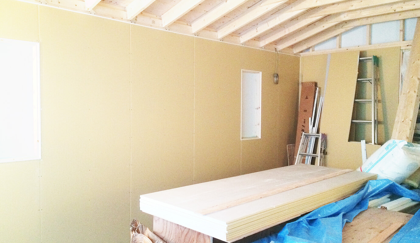 木造物置 施工事例 ガレージ