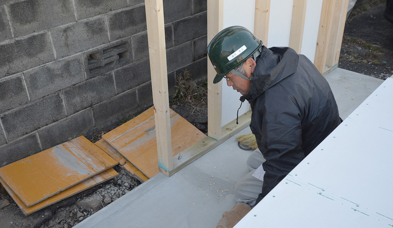 木造物置 施工事例 ガレージ