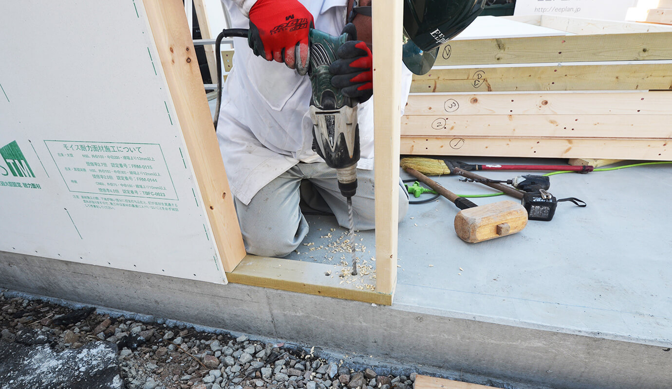 木造物置 施工事例 ガレージ