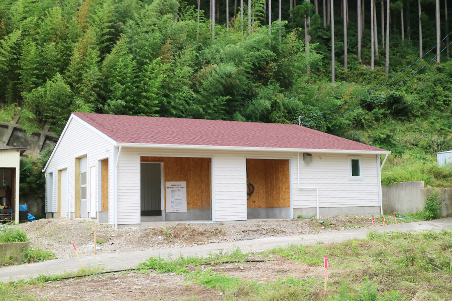 木造ガレージ 住宅