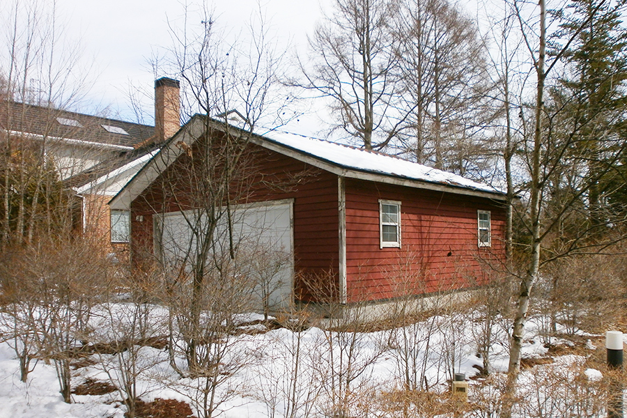 木造ガレージ おしゃれ