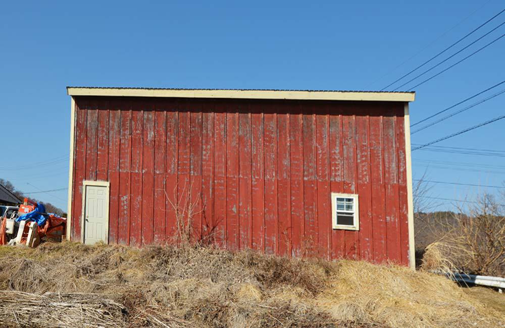 木造ガレージ 農業用倉庫